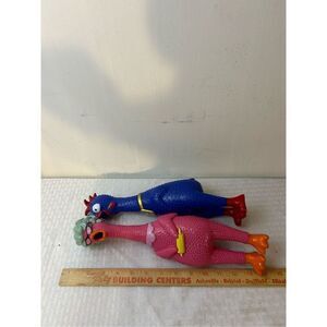 Dog toys squeaky chickens 14" replacement